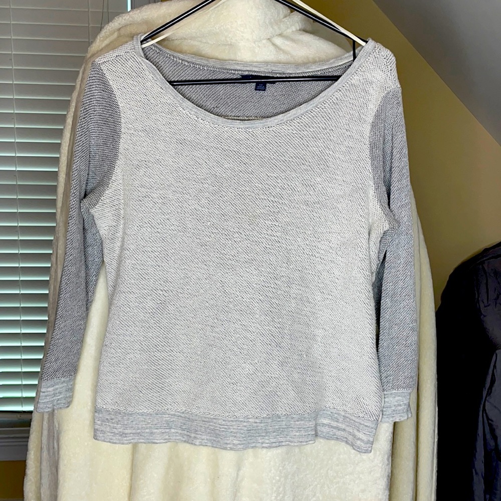 Grey American Eagle top
